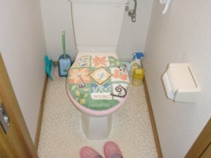 エコで収納上手なエレシャスリトイレ　I型　岸和田市
