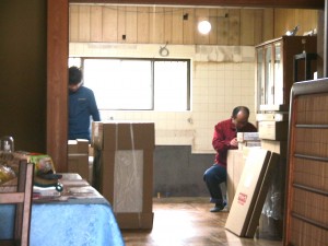 充実した収納　クリナップ　ラクエラ　岸和田市