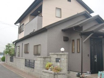 K様邸　工事の記録　外壁塗装 岸和田市