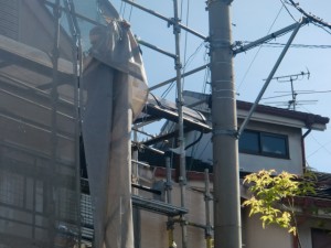 二度塗りの外壁塗装で強度もバッチリ　岸和田市