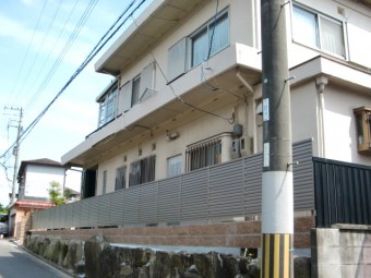 岸和田市　Ｕ様邸　外構工事　完成