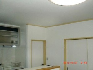 ダイニング内装　完成