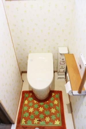 トイレ完成