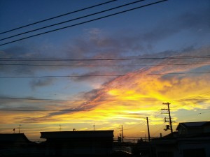 夕焼け