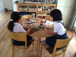 子供　枝豆食べる