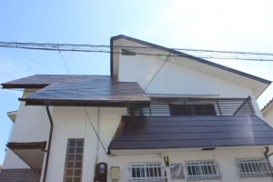 屋根塗装と瓦の補修