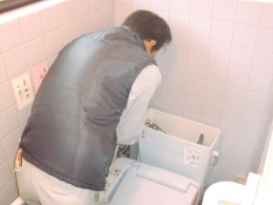 トイレ水漏れ修理