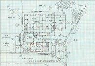 現況図面・牛小屋だった物置