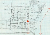 現況図面・南西方向の景観