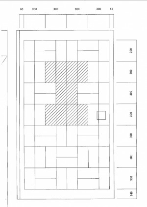 エコカラットの割り付け図