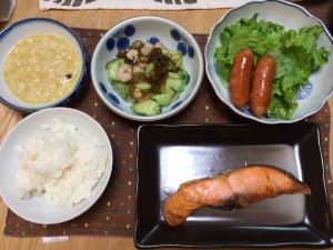 昨夜　晩ごはん