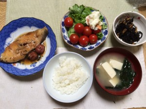 昨夜　晩ご飯