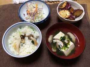 昨夜　晩ごはん