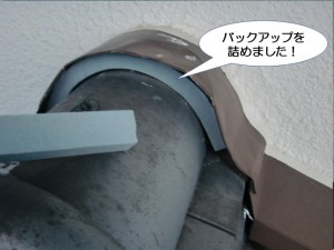 バックアップを詰めました