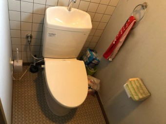 トイレ入替完了