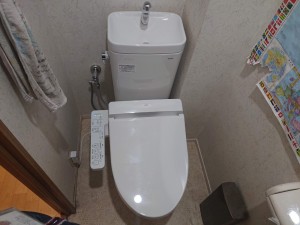 トイレ入替