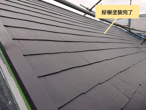 阪南市の屋根塗装完了