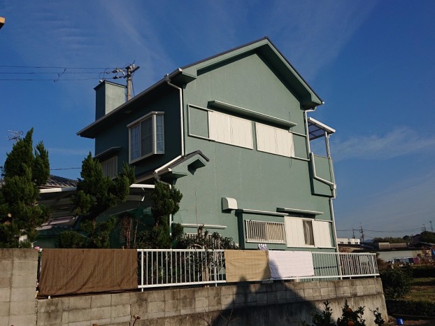 阪南市の屋根・外壁塗装のビフォーアフター