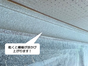 和泉市で塗装したアーバントーンの模様
