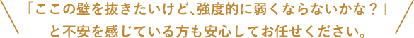 「ここの壁を抜きたいけど、強度的に弱くならないかな？」 と不安を感じている方も安心してお任せください。