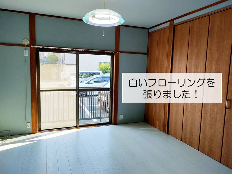 熊取町の和室の内装完了