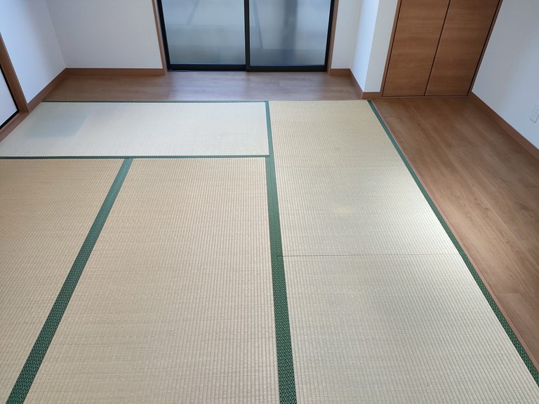岸和田市の和室の畳は再利用